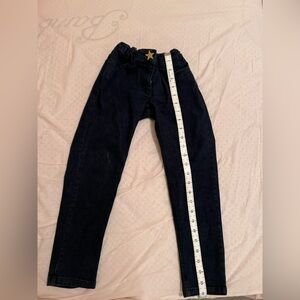 ❤️Moschino kidsDark Blue Jeans with Star Detail